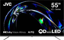 Smart TV QD Mini LED JVC 55" LT-55KM958 4K Uhd Bluetooth/Wifi/Googletv