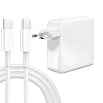 Cargador p/NB Macbook USB-C 87W Blanco