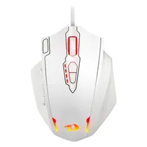 Mouse Gamer Redragon Impact Elite M913 RGB 16000 Dpi USB - Branco