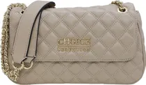 Bolsa Choice KL003 Beige/Gold - Feminina