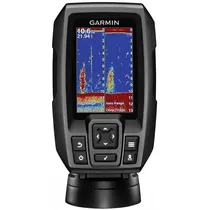 Sonar para Pesca Garmin Striker 4 + Transducer 010-01550 de 3.5" - Preto