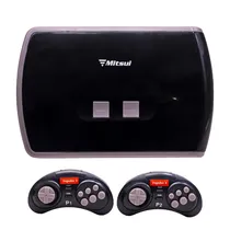 Console Game Sem Fio Mitsui Consala 10 com 2 Controle - Preto/Cinza