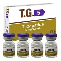 Tirzepatida TG 5MG 4 Ampolas