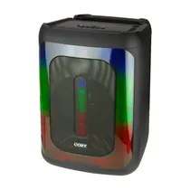Caixa de Som Coby CY3344-6.5IN-10W-Ov - 10W - Bluetooth - USB/SD - com Microfone - 6.5" - Preto