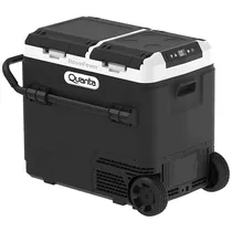 Caixa Térmica Portátil Quanta QTCD60 de 60 Litros Bivolt - Preto/Branca