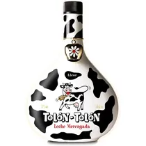 Licor Tolón Tolón Leche Merengada 700 ML + 2 Copo de Shot