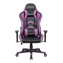 Cadeira Gamer Maxracer Aggressive AGG-11 - com Apoio Cervical - Ajustável - Roxa