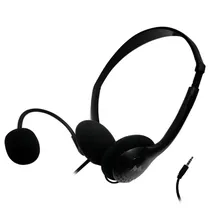 Fone Mtek HS516-U Preto c/Mic. 1JACK 3.5MM