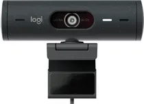 Câmera Webcam Logitech 505 960-001515 - Grafite