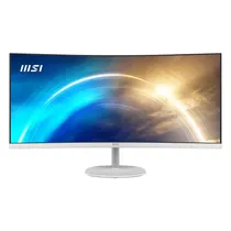 Monitor MSI Pro MP341CQW 34" Ultrawide Quad HD Curvo 100HZ HDMI DP - Branco