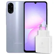 Smartphone Samsung A07 A075M DS Lte 4/64GB 50+2/8MP - Light Violet (Gar. Global) (com Carregador)