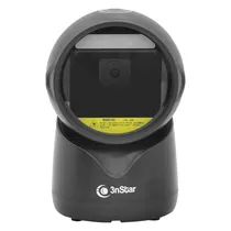 Leitor de Código de Barras 3NSTAR SC504 Scanner 2D USB - Preto