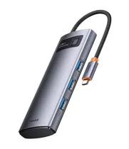 Devia Hub EC700 Type-C 4 En 1 3.0 4P Deep Gray