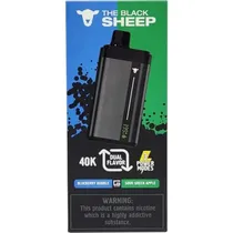 Black Sheep 40K Blueberry Bubblegum / Sour Green Apple