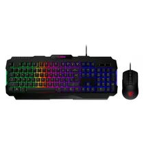 Tec/Mouse MSI Forge GK100 US USB RGB Preto Eua