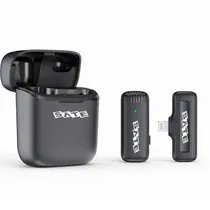 Microfone Sem Fio Satellite A-MK142 Lightning - Preto