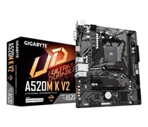 Placa Mãe Gigabyte A520M K V2 M.2 AM4 / Chipset A520 / DDR4 / Matx