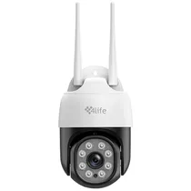 Cámera IP 4LIFE FLD4G-s HD 360° Wi-Fi/3.6MM - Branco