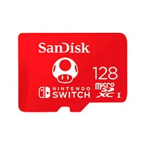 Cartão de Memória Micro SD Sandisk 128GB Nintendo Switch - SDSQXAO-128G-GNCZN