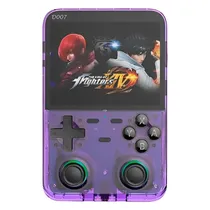 Console Portátil D-007 Plus Pro 64GB Tela 3.5" - Roxo Transparente