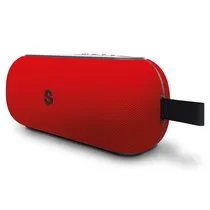 Speaker Smartfy CS02R Xflow 20 Watts com Bluetooth/USB/Auxiliar/Micro SD - Vermelho