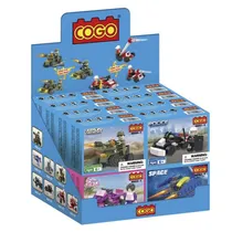 Bloques Cogo City Veículos Exhibidor X 16