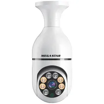 Câmera IP Megastar CA817 HD com Wi-Fi - Branca