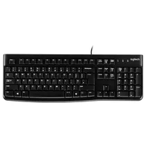 Teclado Logitech K120 USB / Ingles – Preto (920-002478)