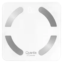Balança Corporal Digital Quanta QTBCB150 Bioimpedancia 4 Eletrodos 180KG - Transparente