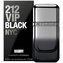 Perfume Masculino Carolina Herrera 212 Vip Black NYC Elixir Edp 50 ML