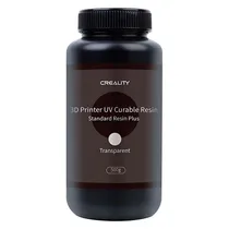 Resina Standard LCD Plus 500G para Impressora 3D Creality - Plástico Transparente