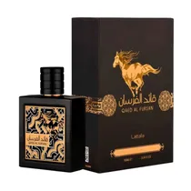 Perfume Lattafa Qaed Al Fursan Eau de Parfum Unissex 90ML
