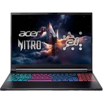 Notebook Acer Nitro V 16S Ia ANV16S-41-R2DX 16" AMD Ryzen 7 260 16GB/1TB RTX5070 8GB - Obsidian Black