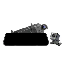 Camera para Carro - Espelho Retrovisor DVR Gravador Ecopower EP-8777 - 2 Cameras