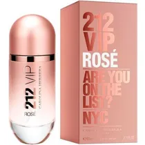 Carolina Herrera 212 Vip Rose Edp 80ML Fem