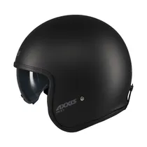Capacete Axxis Hornet s SV Solid A1 - Aberto - Tamanho XXL - Matt Black