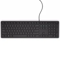 Teclado Dell KB216-BK-US USB Inglês Preto