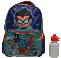 Mochila Tenn Titan Go+Garrafa 061-220108 13 Azul/Vermelho