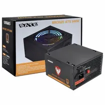 Fonte 500W Sate 80P Bronze ATX BLK RGB G*