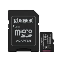 Cartão de Memória Kingston SDCS3/256GB Canvas Select Plus - 256GB - Micro SD com Adaptador - 150MB/s