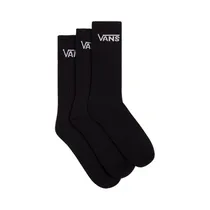 Medias Vans VN000F0XBLK Crew Socks Unisex 3 Pares