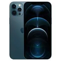 Apple iPhone 12 Pro Max 128GB Tela 6.7 Cam Tripla 12+12+12/12MP Los Pacific Blue - Swap | Grade A Menos ( 1 Mes de Garantia)
