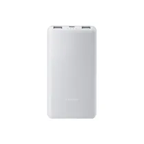 Carregador Portátil Xiaomi Mi Power Bank Lite PB100DPDZM BHR9350GL - 22,5W - 10000 - USB/USB-C - Cinza Claro