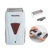 Barbeador Eletrico Prosper P-4408 / 3W / Recarregavel - Cinza