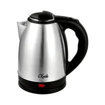 Jarra Eléctrica Krab KB2L 2L 1000W 110V Plata - Negro