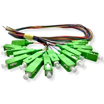 F. Pigtail Trançado SC-Apc 1M G657A1 16 Cores