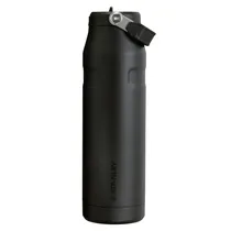 Garrafa Térmica Stanley The Aerolight Iceflow Bottle Flip Straw 10-11283-164 - 710ML - com Bico - Black 2.0