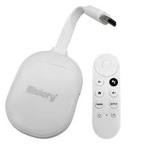 Media Player TV Stick Blulory G1 4K Google TV - Branco