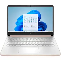 Notebook HP 14-DQ6015DX Intel Celeron N150 14" 4GB de Ram/ 128GB - Rose Gold