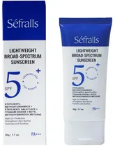 Protetor Solar Séfralls Lightweight Broad-Spectrum Sunscreen - 50G